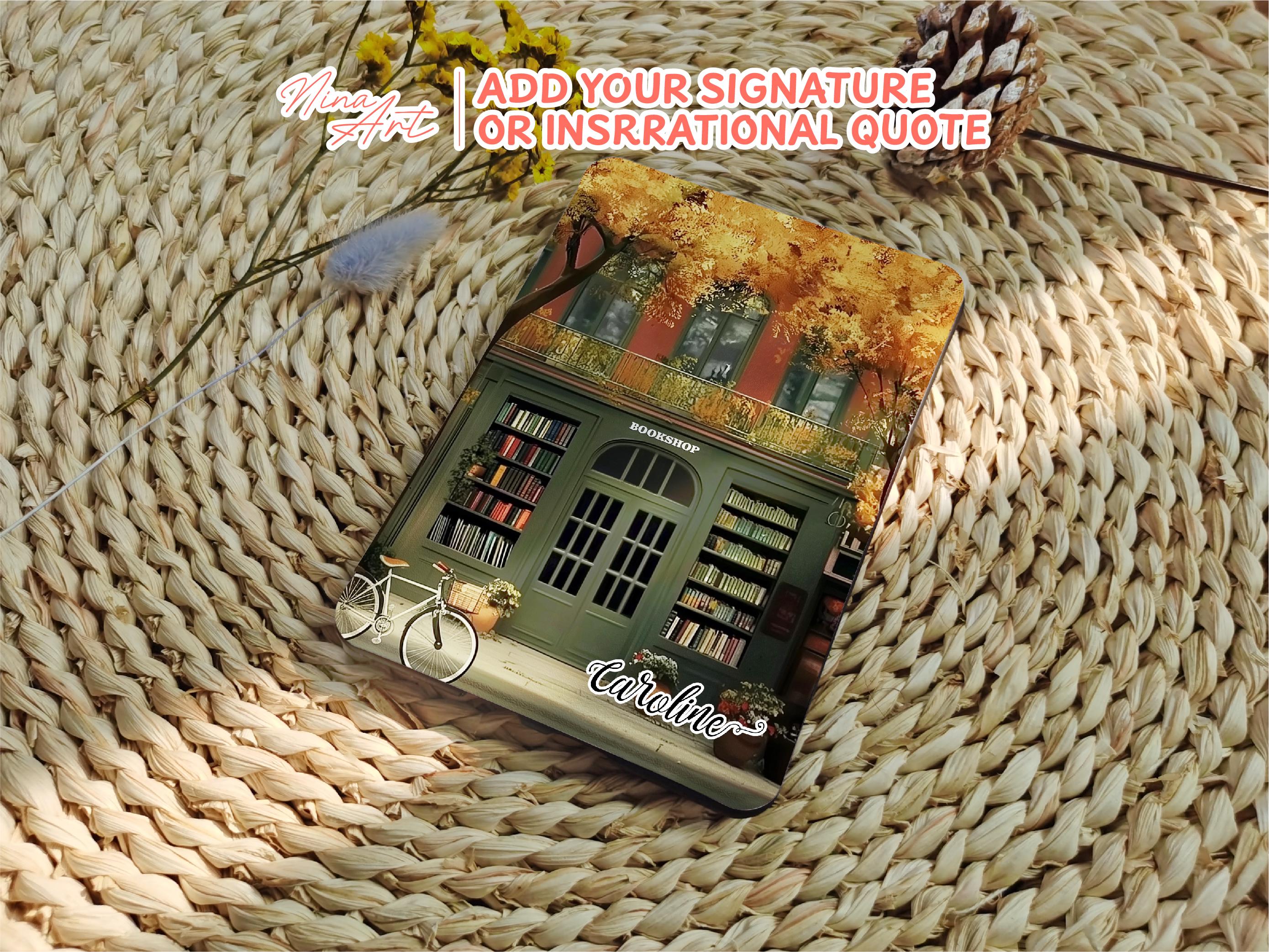 Autumn Bookshop _ Kindle Case