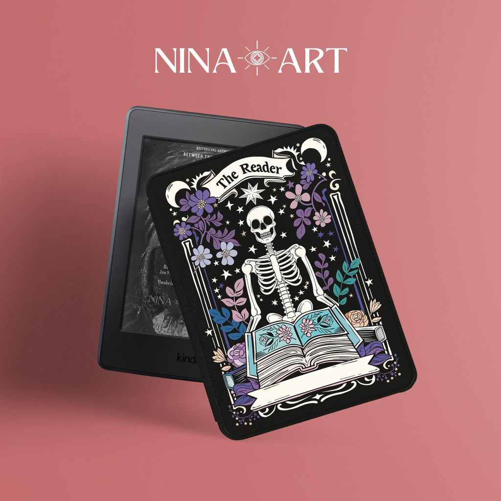 The Reader Tarot Card _ Kindle Case