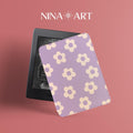 Purple Flowers _ Kindle Case