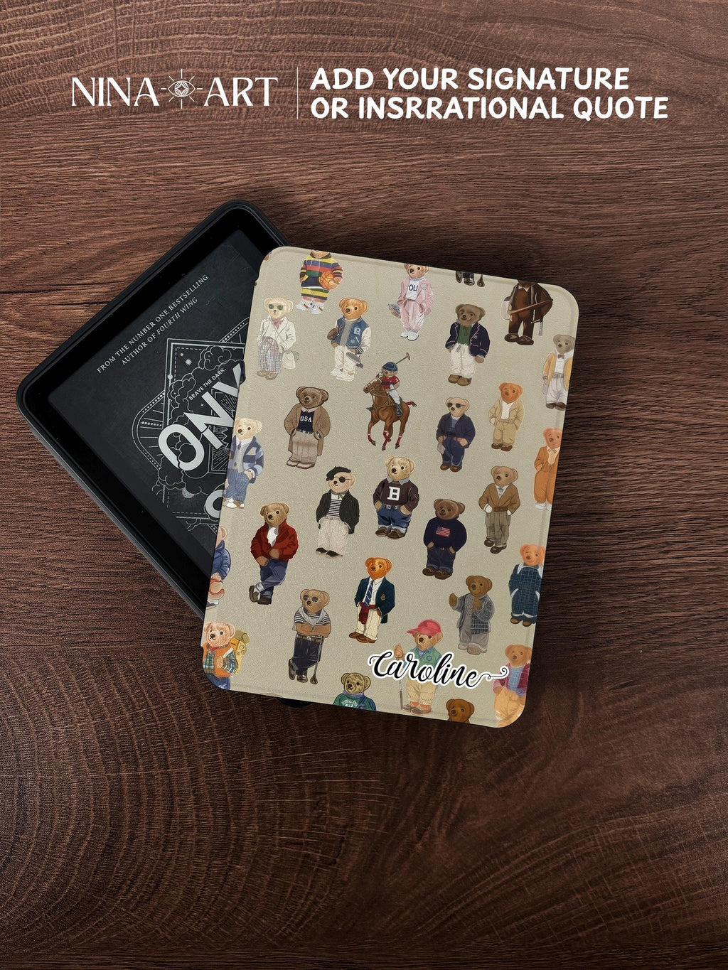 Polo Bear _ Kindle Case