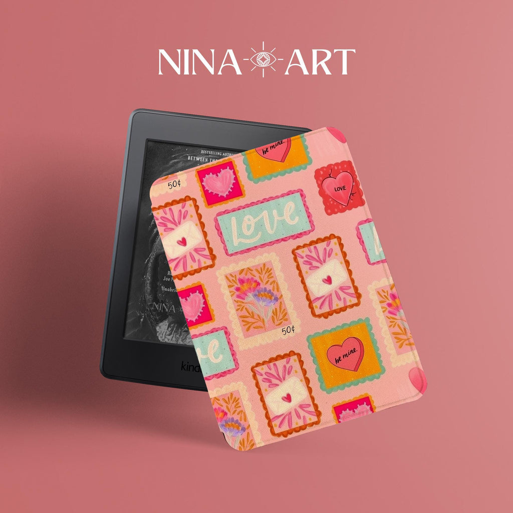 Postage Stamps _ Kindle Case