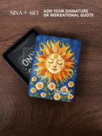 Embroidery Sun _ Kindle Case