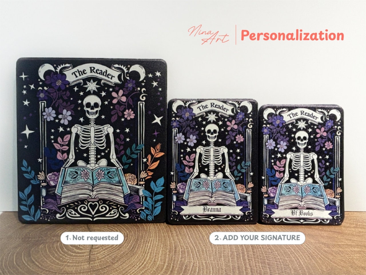 The Reader Tarot Card _ Kindle Case