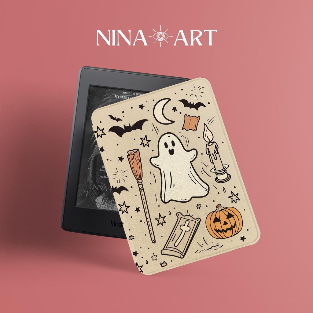 Halloween ghost _ Kindle Case