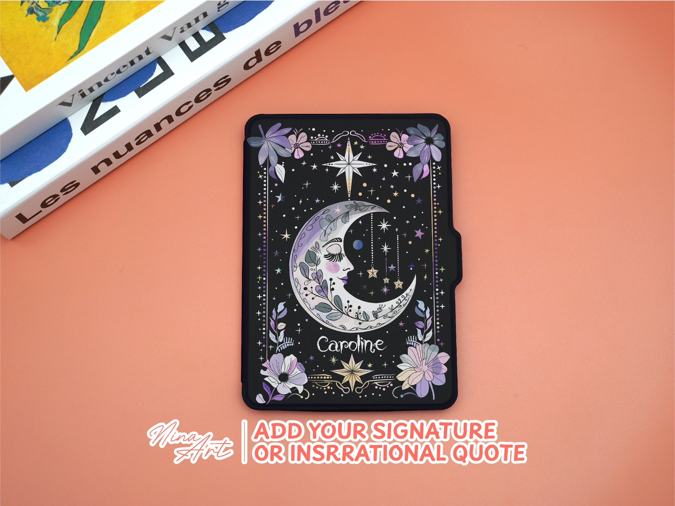 Moon Tarot Card _ Kindle Case