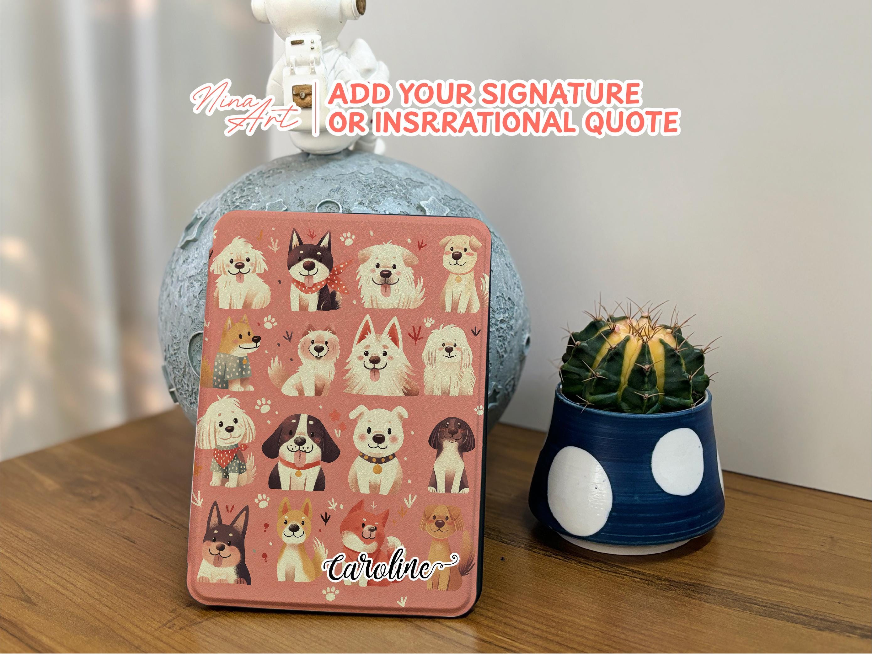 Cute Dogs _ Kindle Case