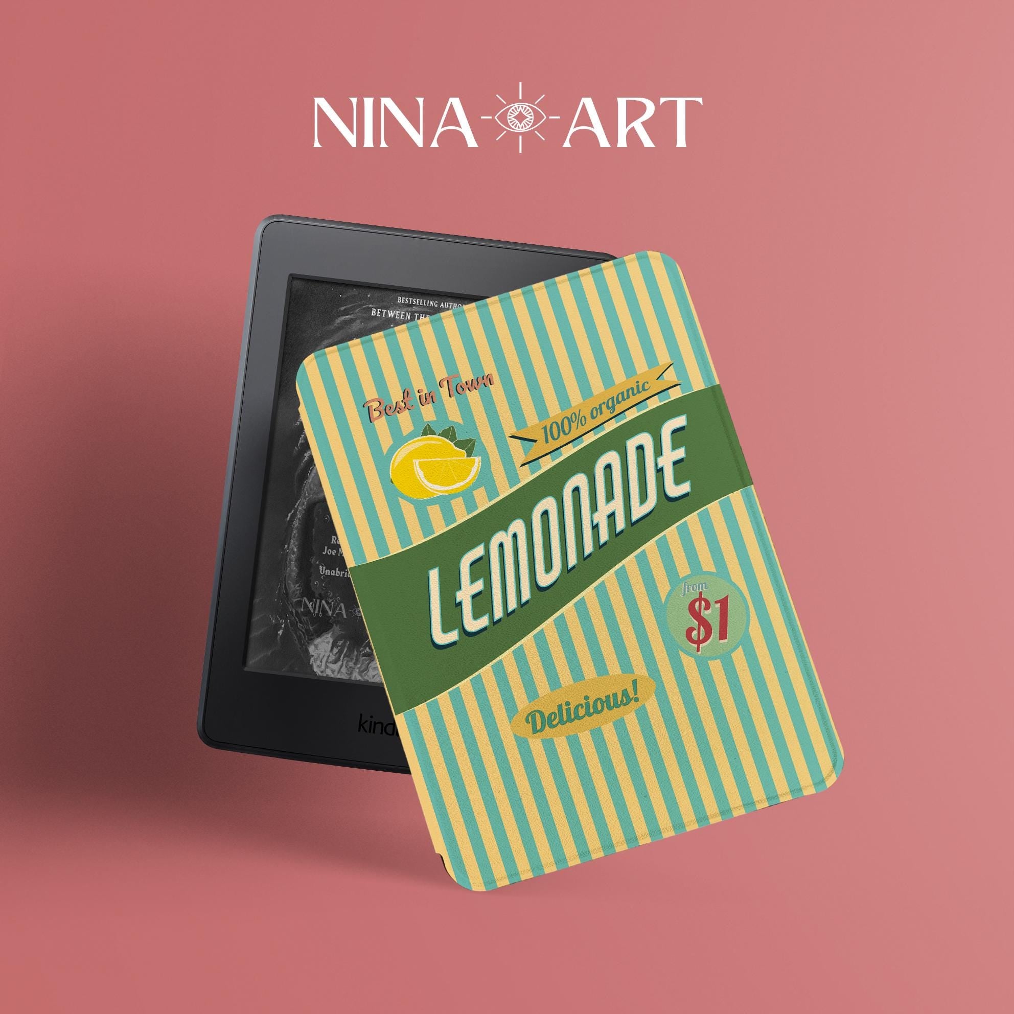 Personalized Lemonade _ Kindle Case