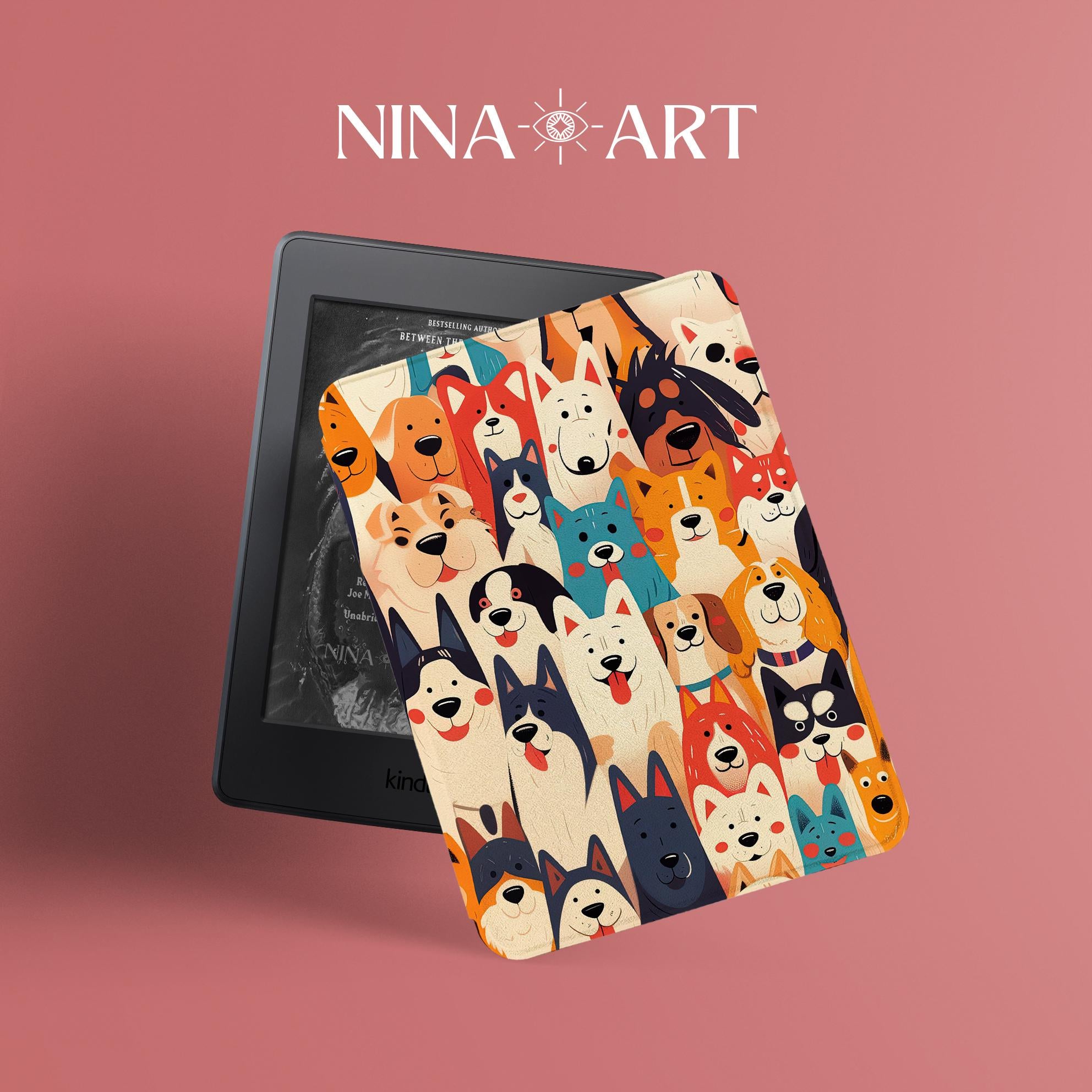 Puppy Parade - Kindle Case