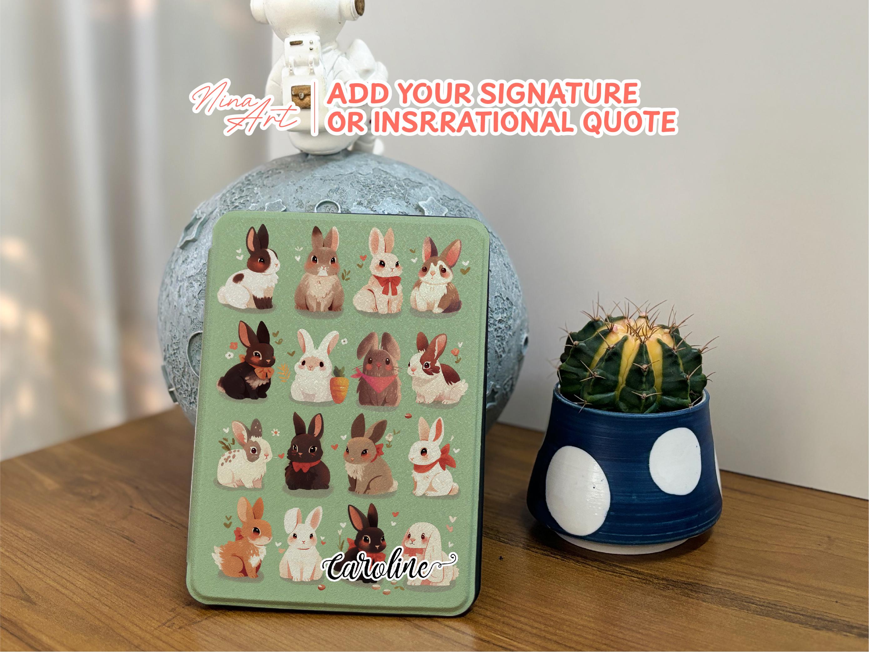 Cute Rabbit _ Kindle Case