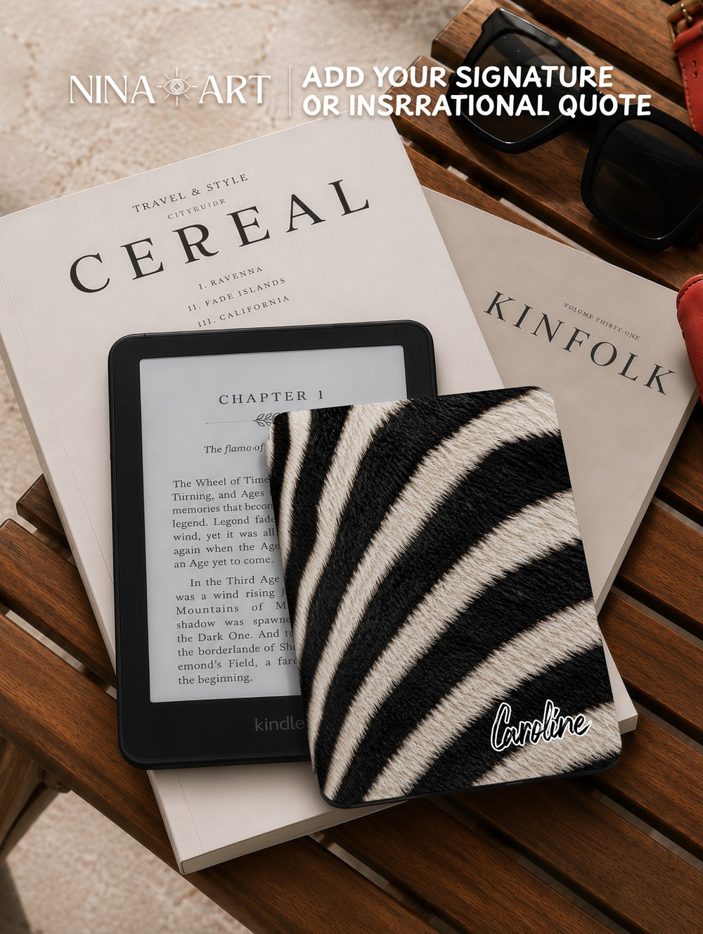 Zebra Stripe - Kindle Case