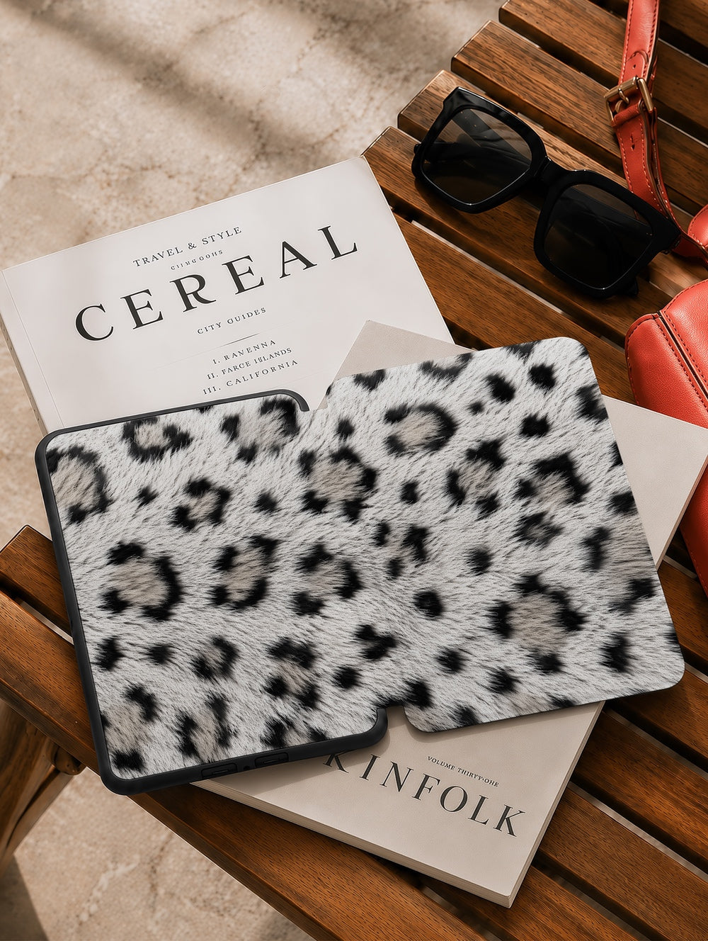 Snow Leopard - Kindle Case