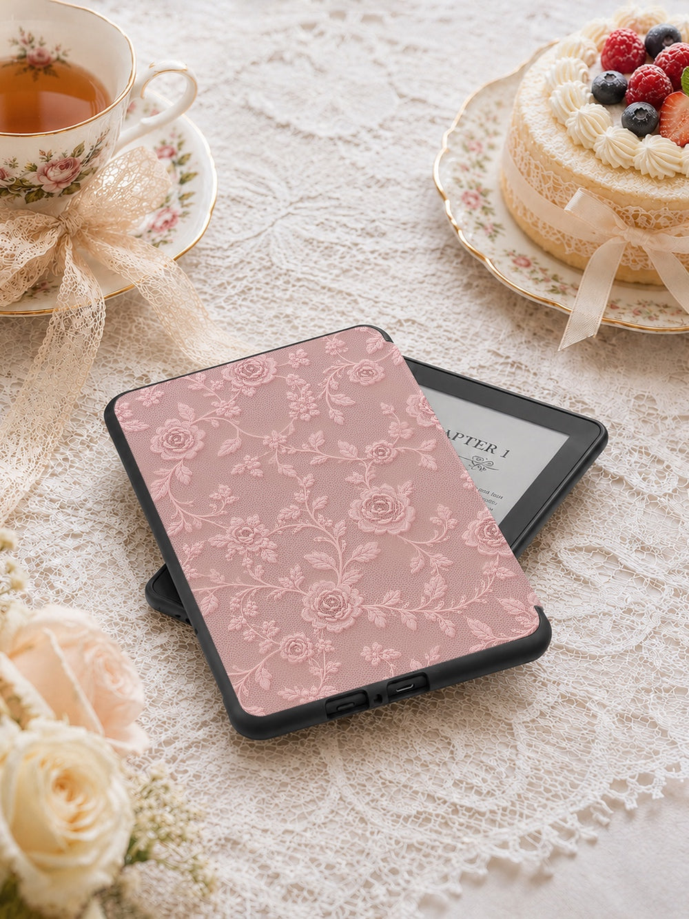 Rose Lace - Kindle Case