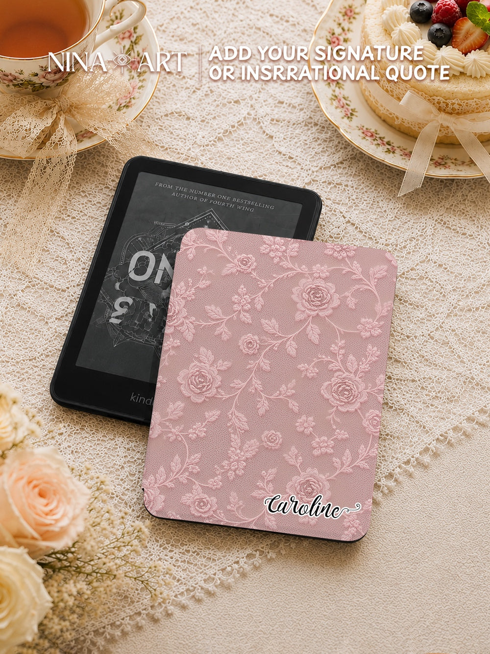 Rose Lace - Kindle Case