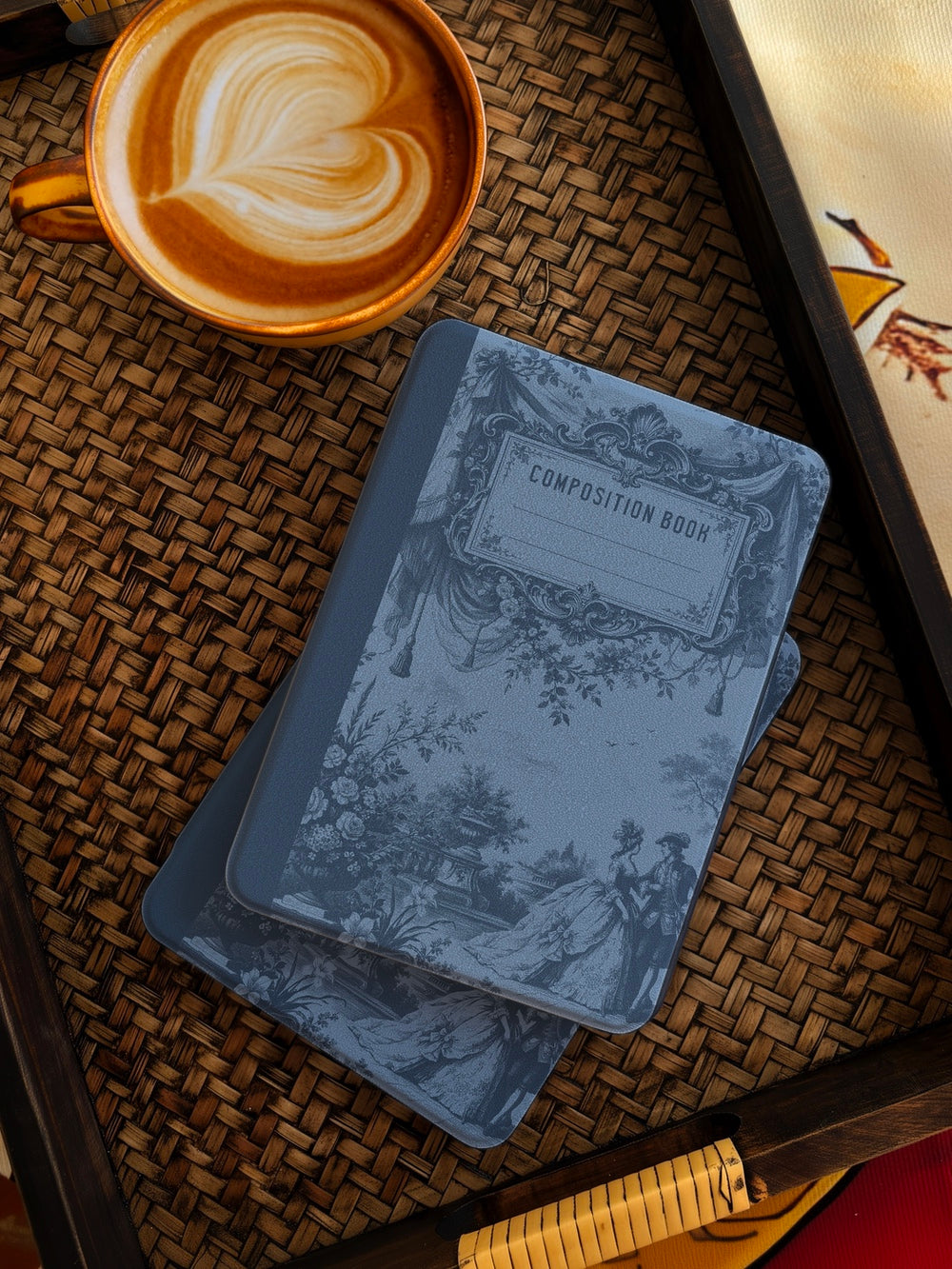 Vintage Garden Composition - Kindle Case - Dark Blue