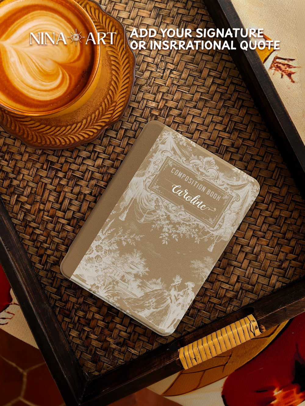 Vintage Garden Composition - Kindle Case - Dark Khaki