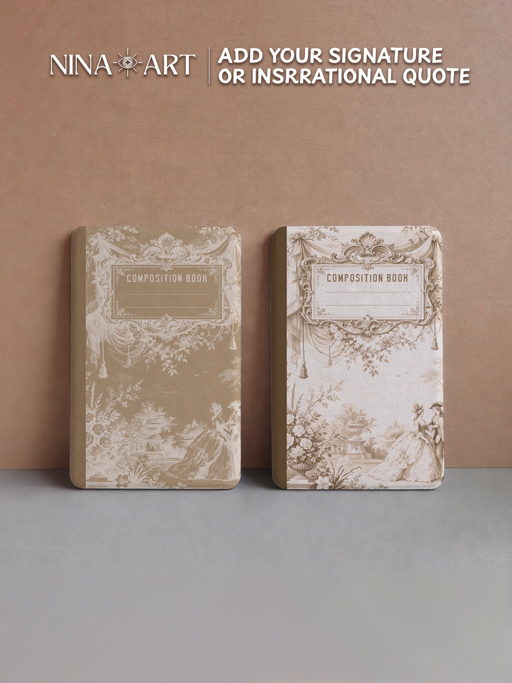 Vintage Garden Composition - Kindle Case - Dark Khaki