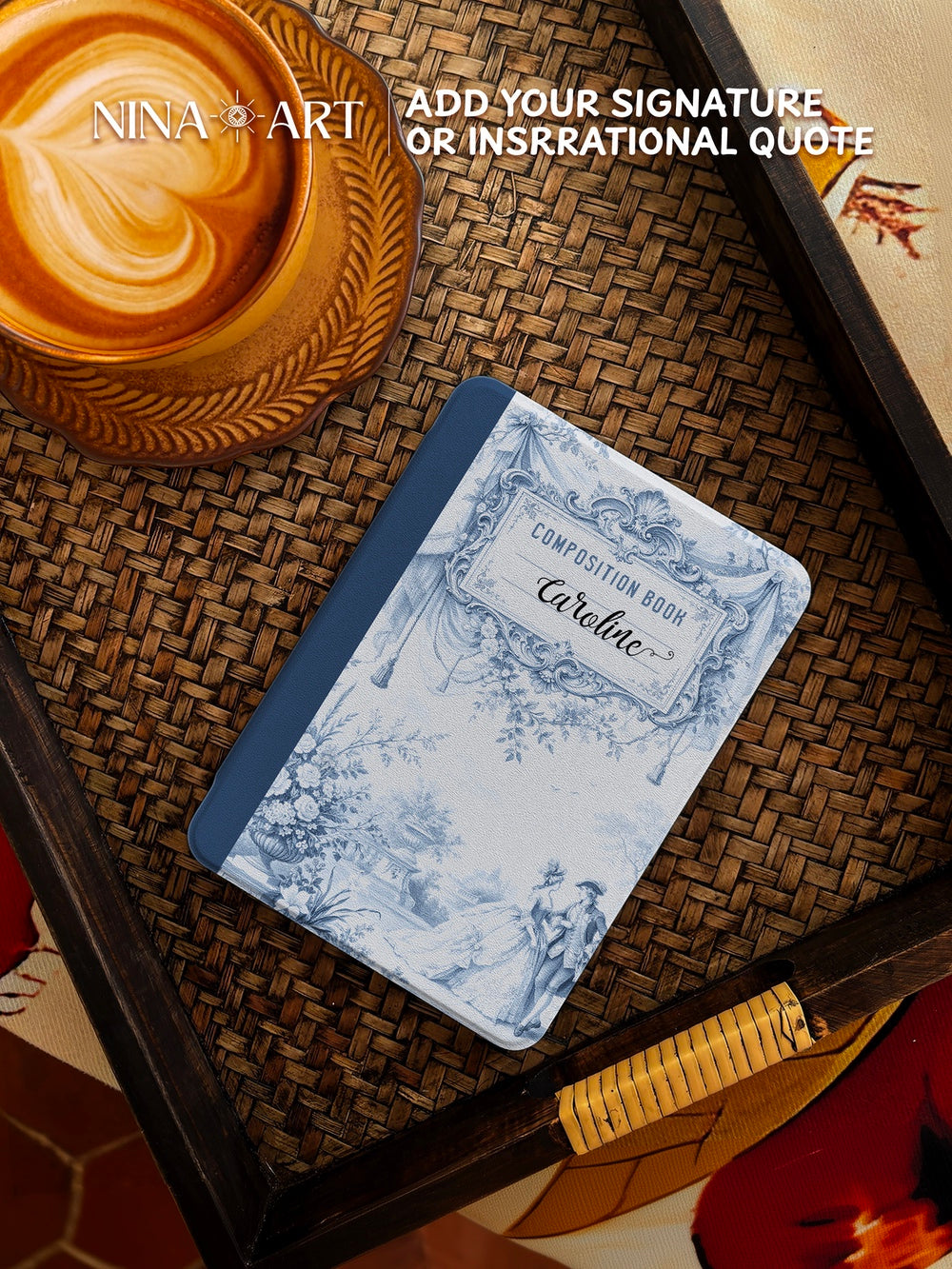 Vintage Garden Composition - Kindle Case - Light Blue
