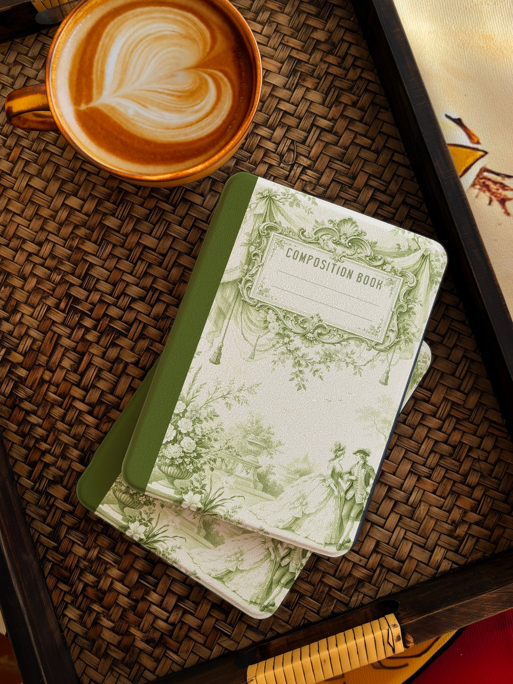 Vintage Garden Composition - Kindle Case - Light Green