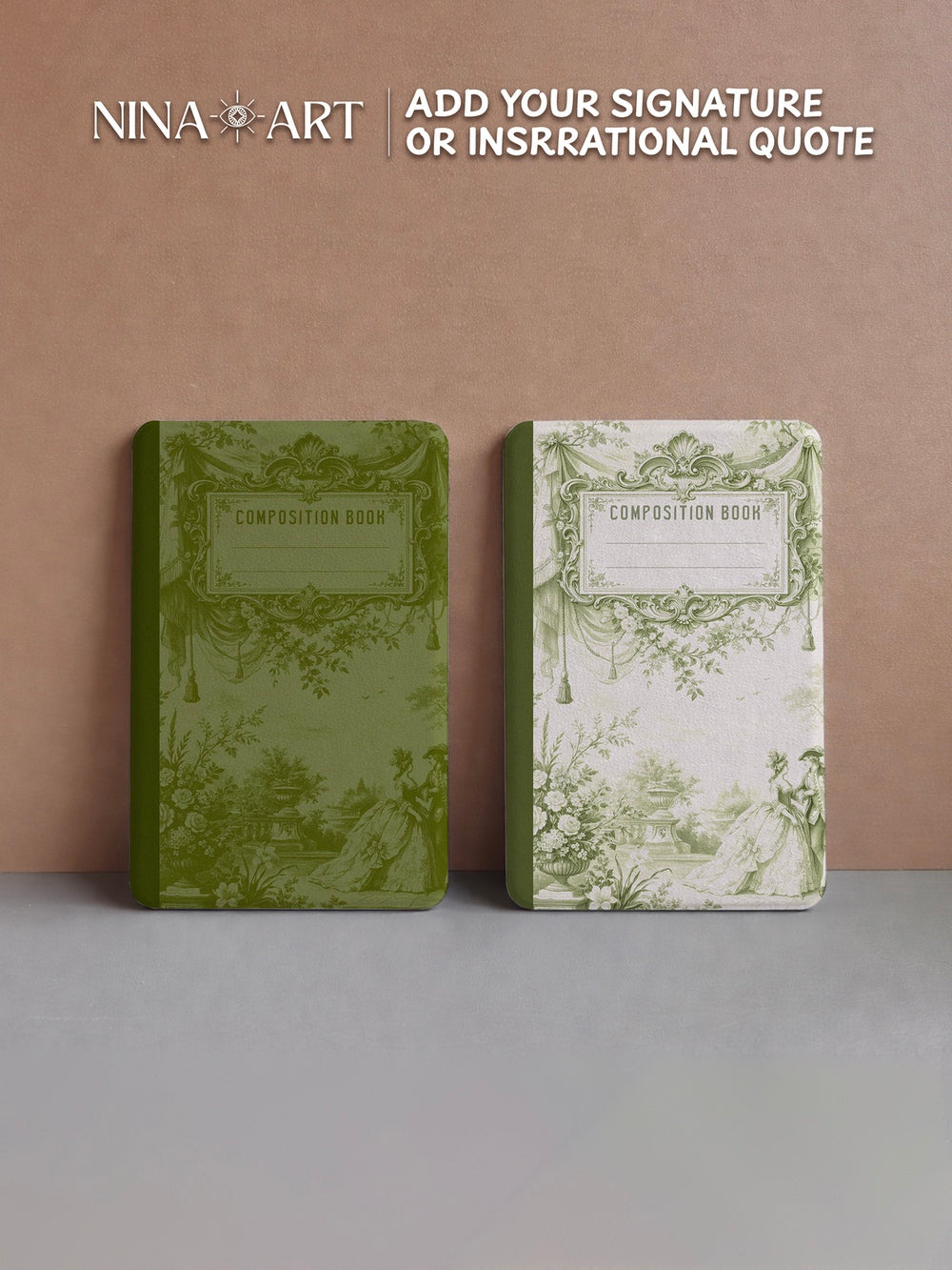 Vintage Garden Composition - Kindle Case - Light Green