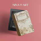 Vintage Garden Composition - Kindle Case - Light Khaki