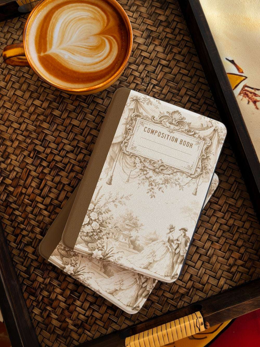 Vintage Garden Composition - Kindle Case - Light Khaki