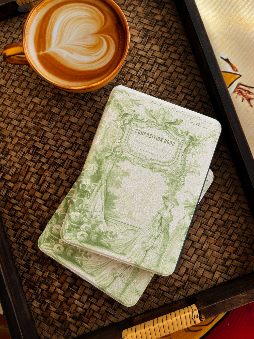 Vintage Composition - Kindle Case - Light Green