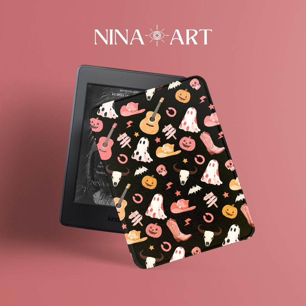 Halloween Western Cowgirl _ Kindle Case