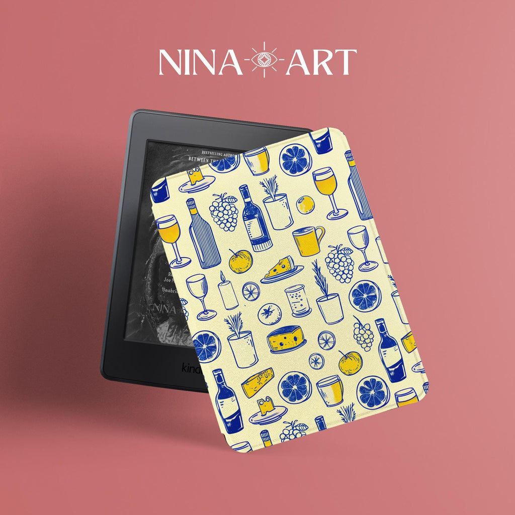 Summer Tea Break _ Kindle Case