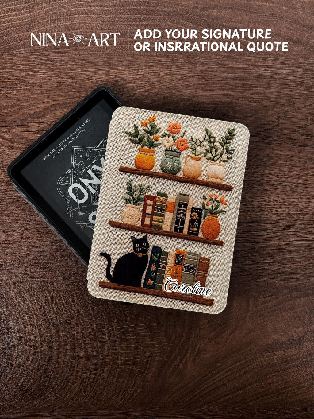 Book Shelf _ Kindle Case