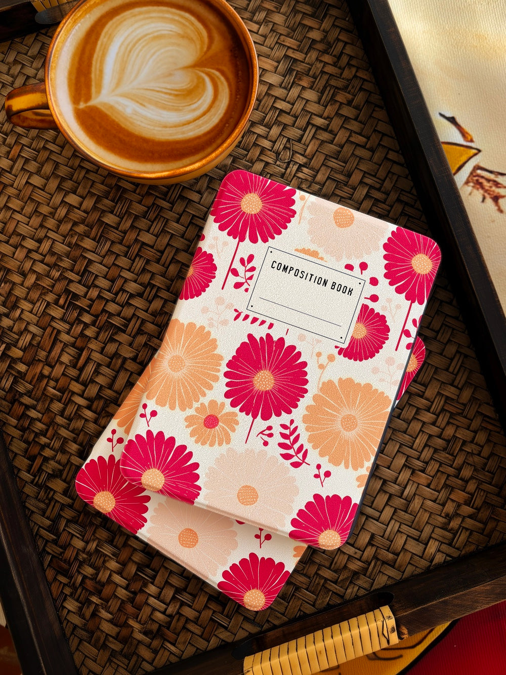 Blush Daisy Composition - Kindle Case