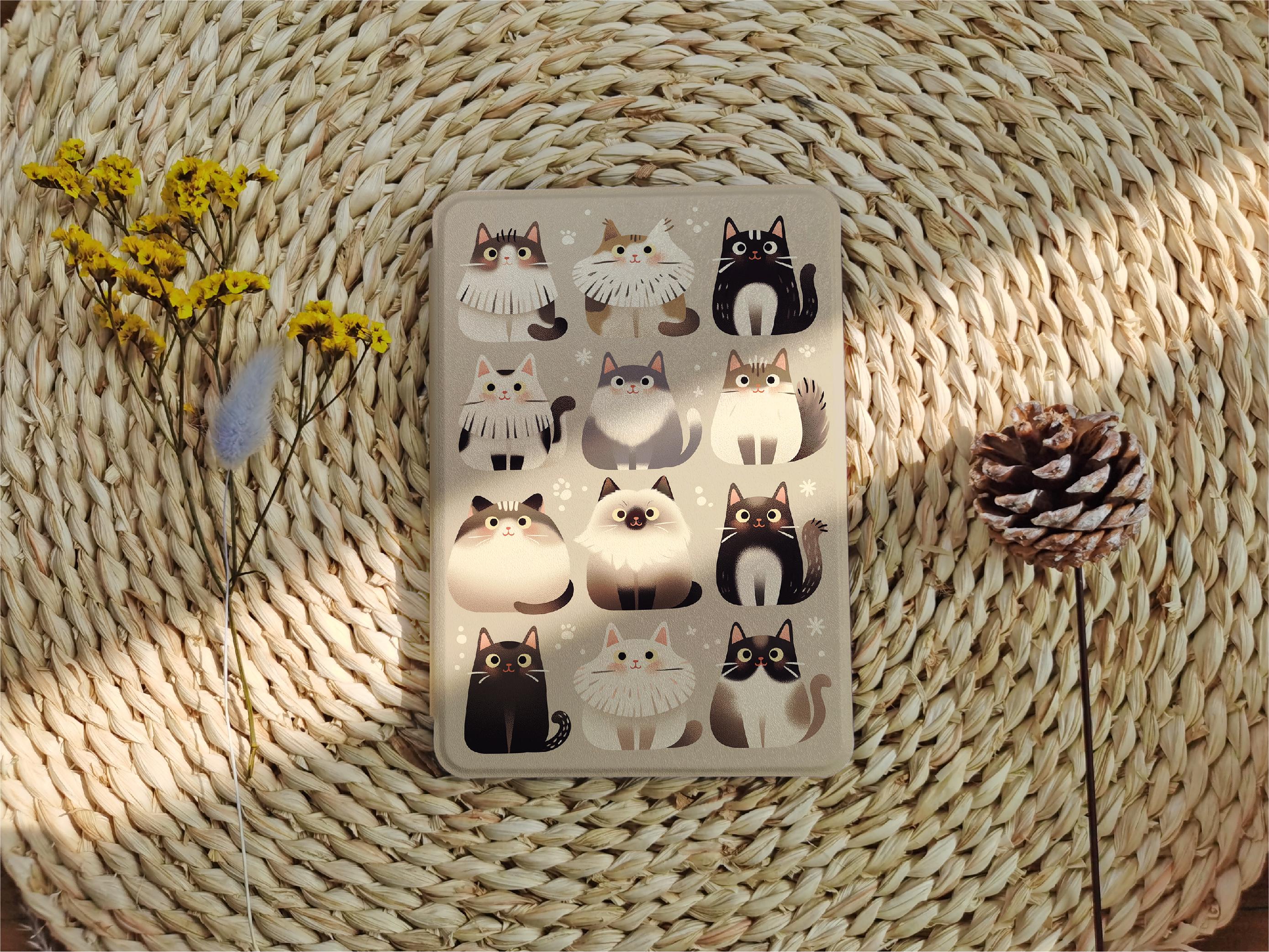 Khaki Cat _ Kindle Case