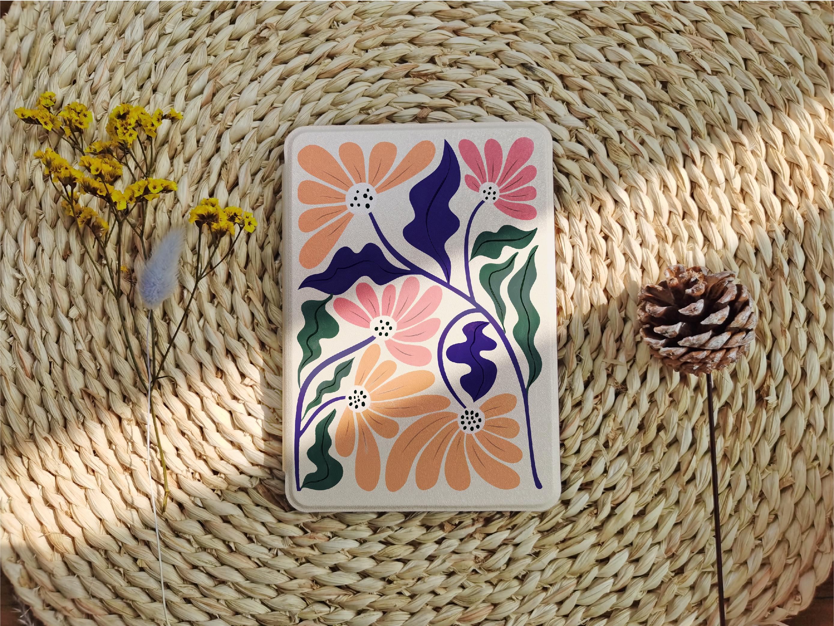 Colorful Flower _ Kindle Case