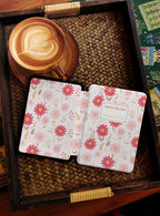Daisy Composition Book - Kindle Case - Pink