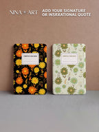 Daisy Composition Book - Kindle Case - Black