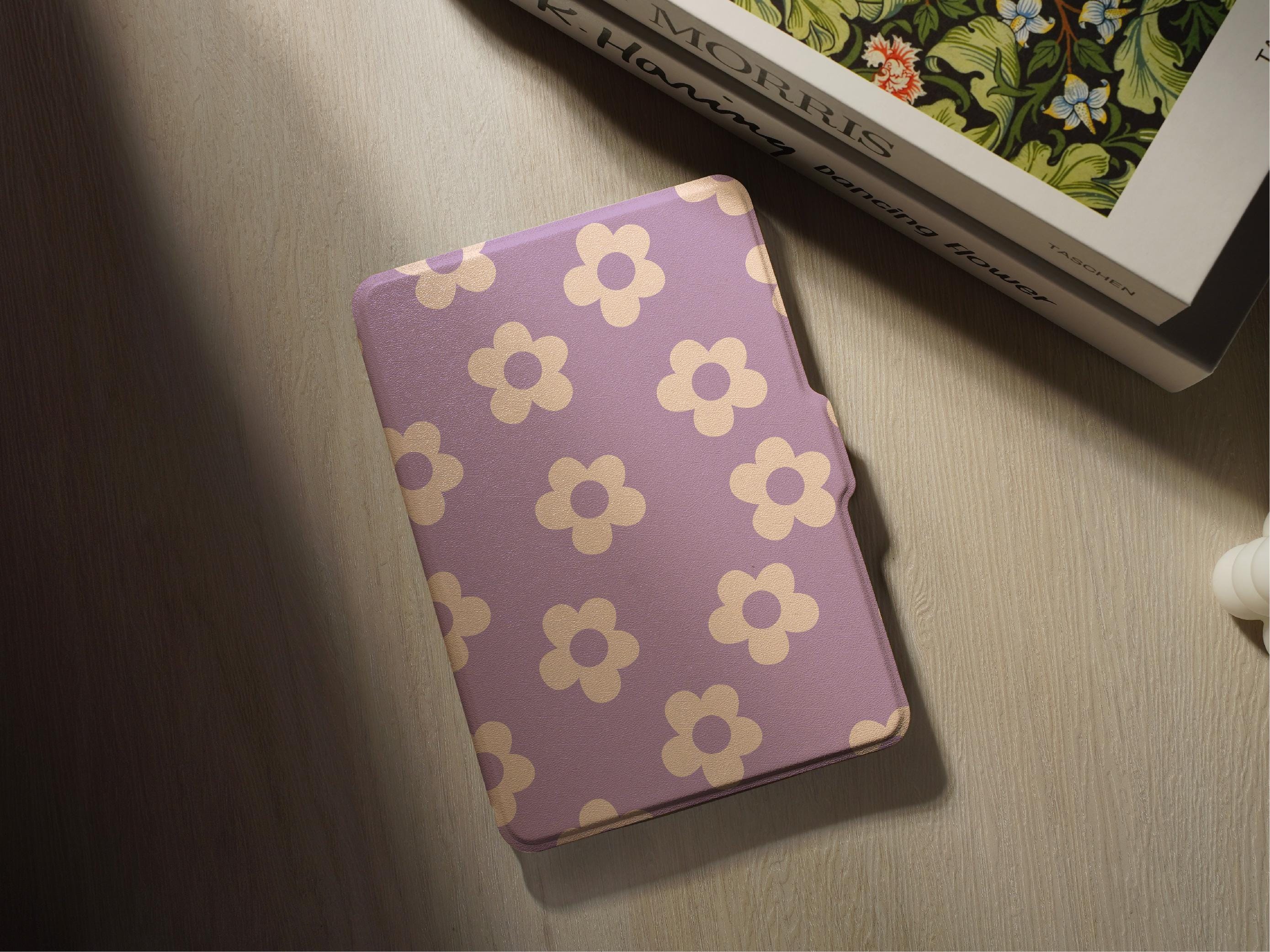 Purple Flowers _ Kindle Case