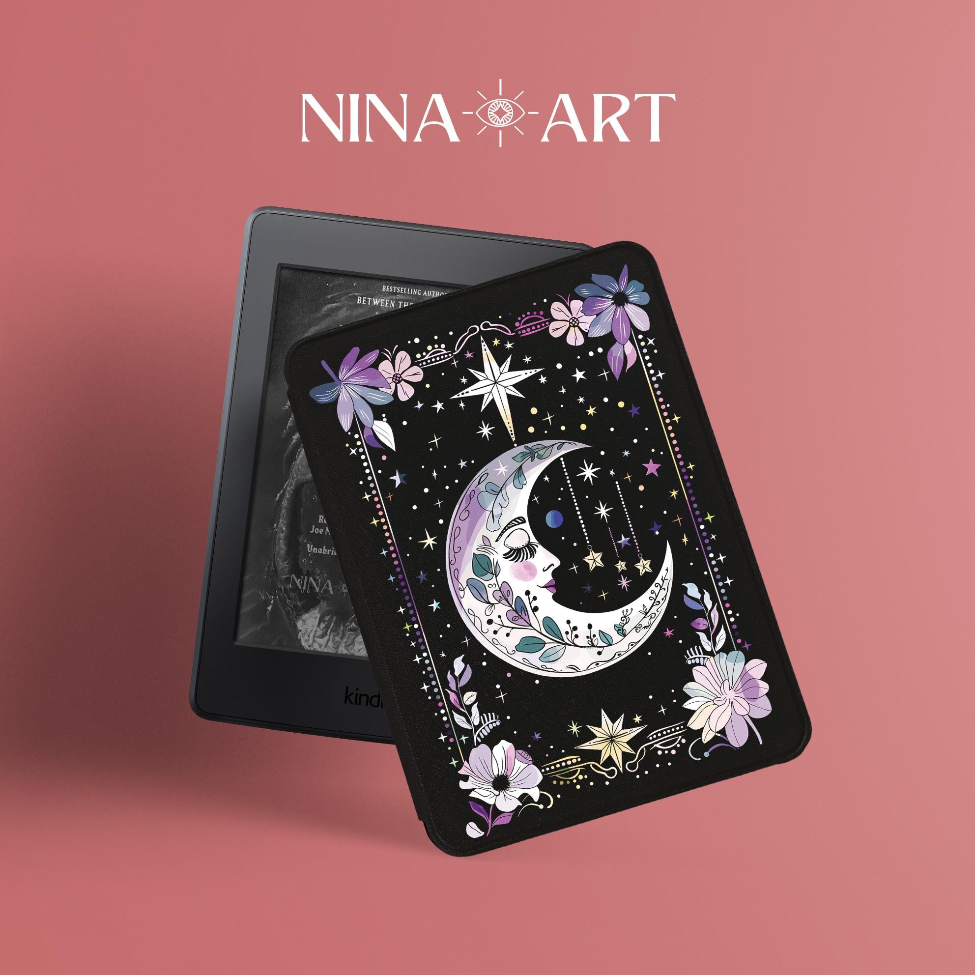 Moon Tarot Card _ Kindle Case