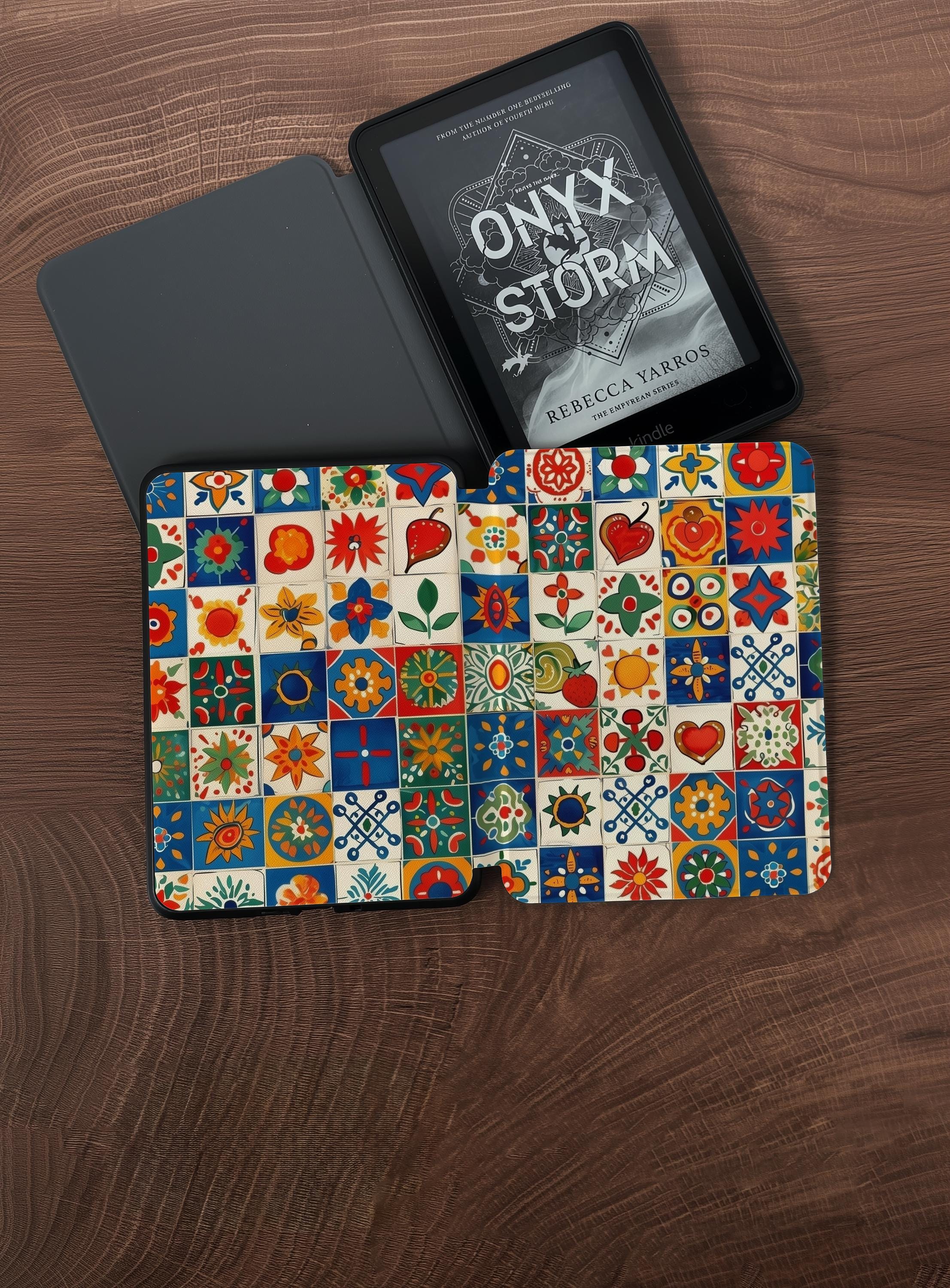 Colorful Talavera Tile _ Kindle Case