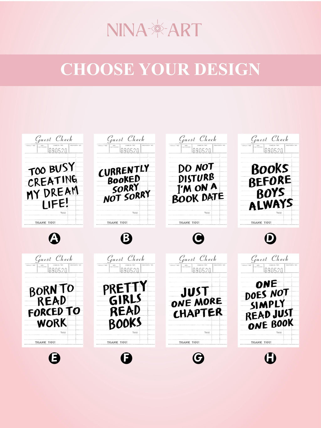 Guest Check _ Kindle Case